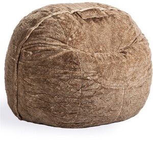 Lovesac City Sac 4 cover velvet chocolate brown